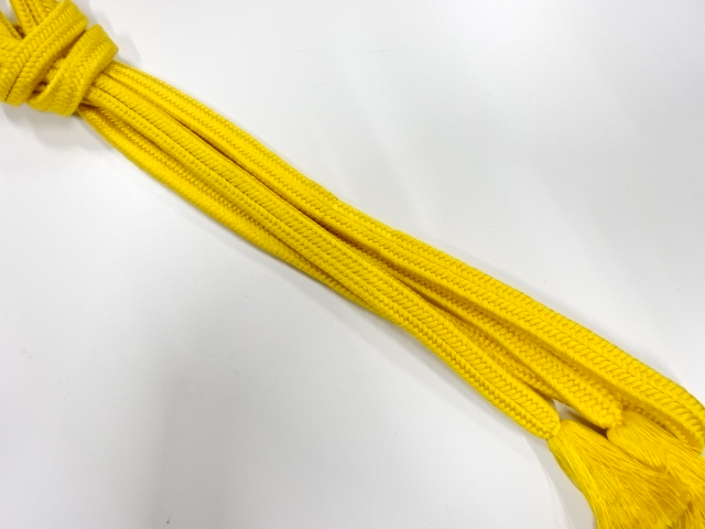 SILK Handmade Obijime (Obijime) by Domei, an Intangible Cultural Property